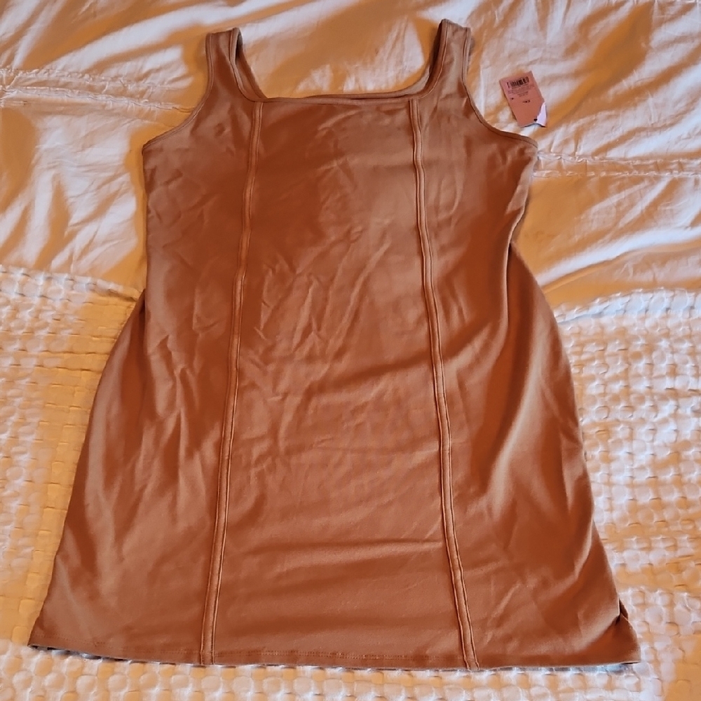 Wild Fable Camel Bodycon Dress Xxl